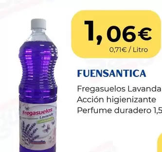 Fuensanta - Fregasuelos Lavanda Accion Higienizante Perfume Duradero