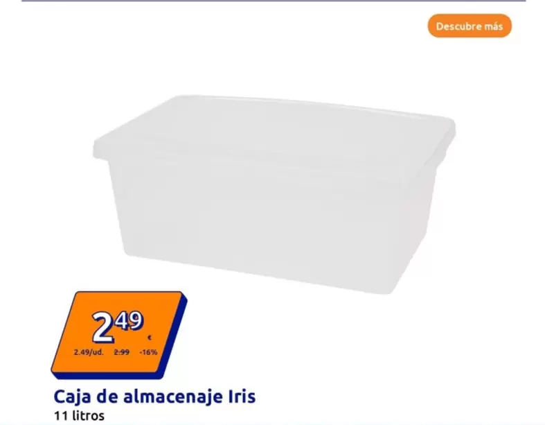 Caja De Almacenaje Iris