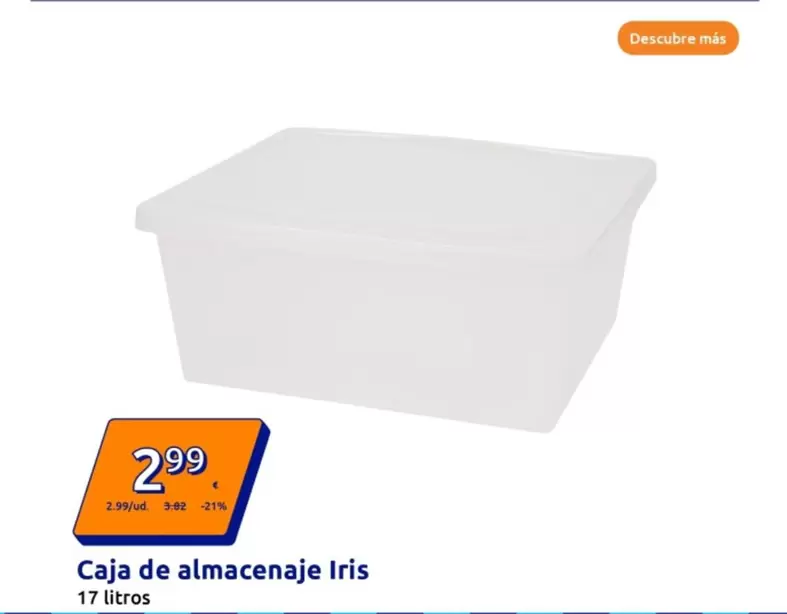 Caja De Almacenaje Iris