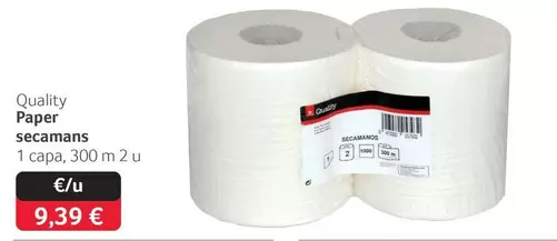 Quality - Paper Secamans