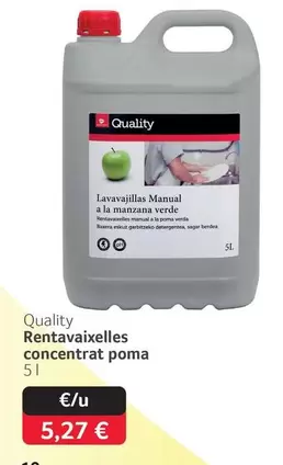 Quality -  Rentavaixelles Concentrat Poma