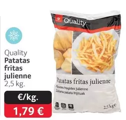 Quality - Patatas Fritas Julienne