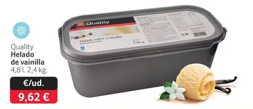 Quality - Helado De Vainilla