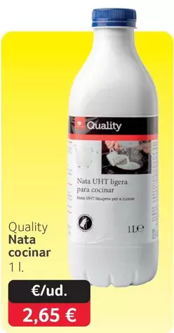 Quality - Nata UHT