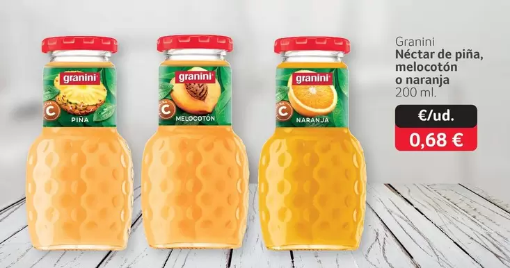 Granini - Nectar De Pina, Melocoton O Naranja