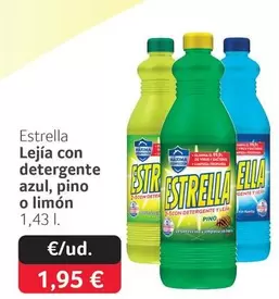 Estrella -  Lejía Con Detergente Azul
