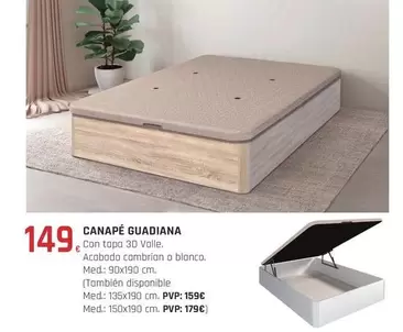 Blanco - Canapé Guadiana