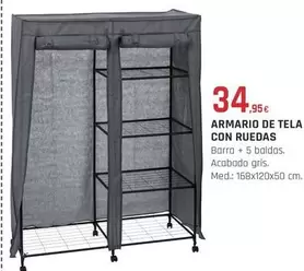 Armario De Tela Con Ruedas