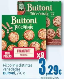 Buitoni - Piccolinis Distintas