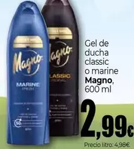 Magno - Gel De Ducha Classic O Marine