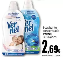 Vernel - Suavizante Concentrado