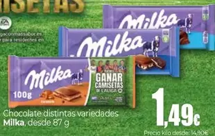 Milka - Chocolate Distintas Variedades