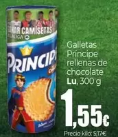 Lu - Galletas Príncipe Rellenas De Chocolate