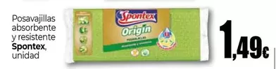Spontex - Posavajillas Absorbente Y Resistente