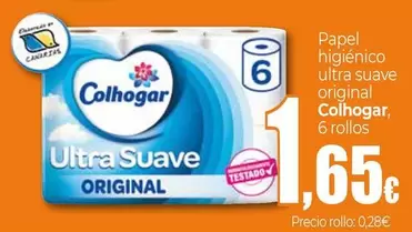 Colhogar - Papel Higiénico Ultra Suave Original