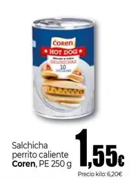 Coren - Salchicha Perrito Caliente