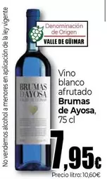 Brumas De Ayosa - Vino Blanco Afrutado