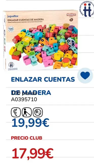 Juguettos - Enlazar Cuentas De Madera