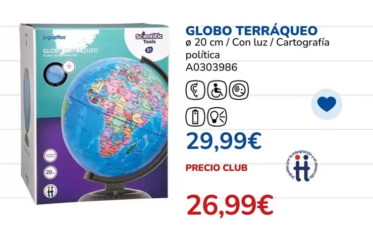 Juguettos - Globo Terraqueo