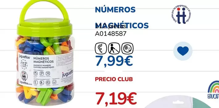 Juguettos - Numeros Magneticos