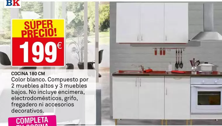 Cocina 180 Cm