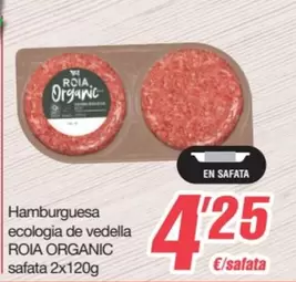Organic - Hamburguesa Ecologia De Vedella