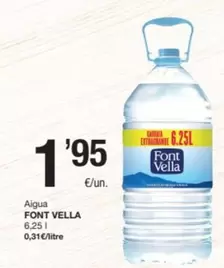 Font Vella - Aigua