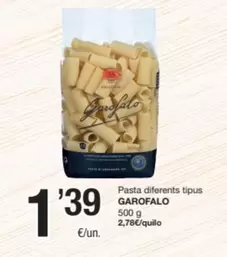 Garofalo - Pasta Diferents Tipus