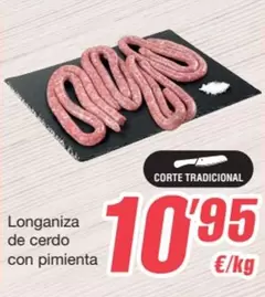 Longaniza De Cerdo Con Pimienta
