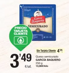 García Baquero - Queso Semicurado