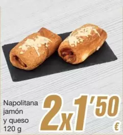 Napolitana Jamón Y Queso