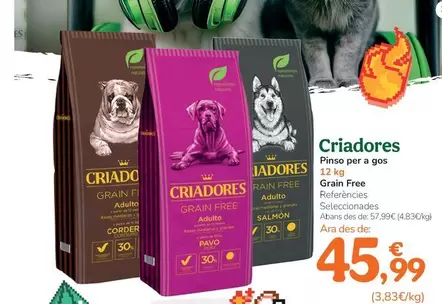 Criadores - Pienso Para Perro 
