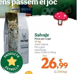Salvaje - Pienso Para Gato