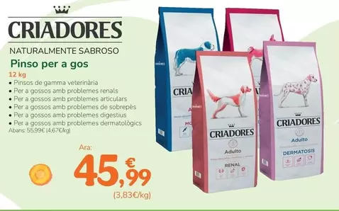 Criadores - Pienso Para Perros