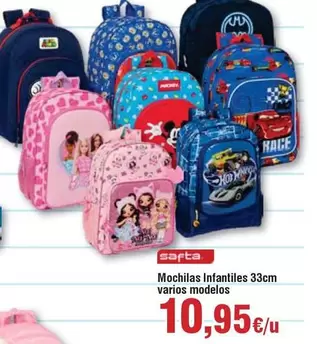 Safta - Mochilas Infantilles 33cm Varios Modelos