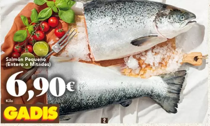 Salmón Poelueno Entero O Mitadea
