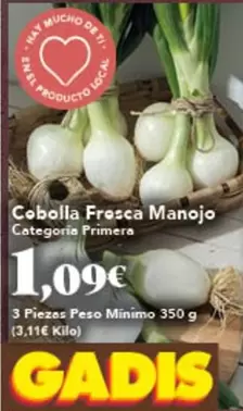 Primor - Cobolla Fresca Manojo