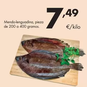Mendo-lenguadina, Pieza De 200 A 400 Gramos.