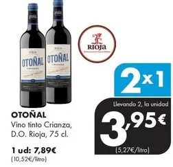 Otoñal - Vino Tinto Crianza D.o. Rioja