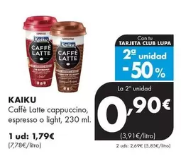Kaiku - Caffè Latte Cappuccino, Espresso O Light