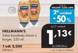 Hellmann's - Salsa Bocabajo Brava O Burger