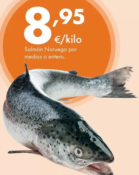 Salmón Noruego Por Medios O Entero
