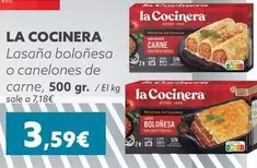 La Cocinera - Lasana Bolonesa O Canelones De Carne