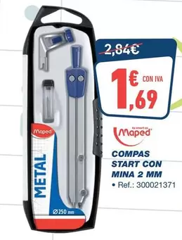 Maped - Compas Start Con Mina 2 Mm