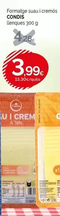 Condis - Formatge Saui Cremos