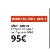 Armario De Pared Con 1 Puerta