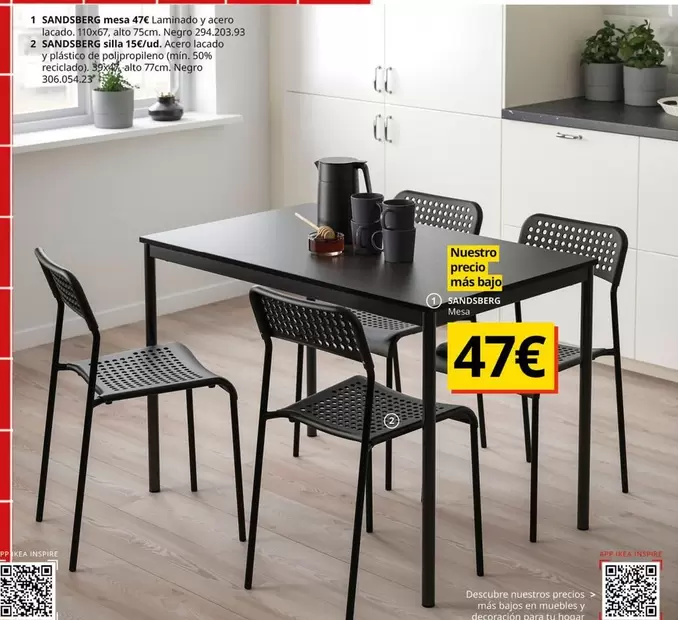 Ikea - Mesa 4k Tartufibra y 4k