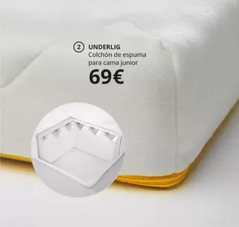 Colchón De Espuma Para Cama Ijunior