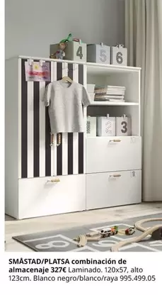 Blanco - Smastad/platsa Combinación De Almacenaje