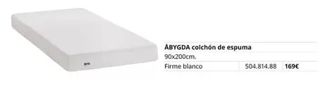 Blanco - Abygda colchón de espuma